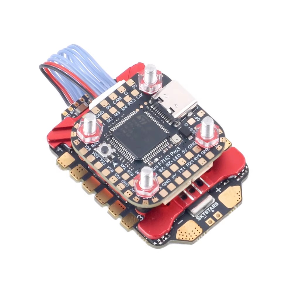 SKYSTARS F722FC &AM32 55A 4IN1 - Foxeer Reaper F4 128K 65A Esc recension och pris